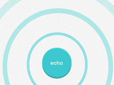echo by Lookout button flat interface ios iphone simple texture ui