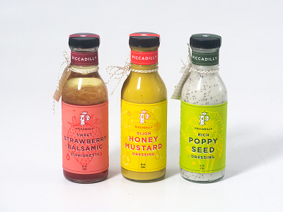 Piccadilly Packaging Design - Dressings