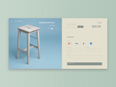 #dailyui #002 - Credit Card Checkout checkout dailyui design form ui webdesign