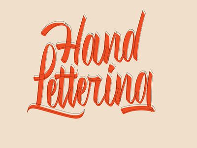 Hand Lettering Upright Brush