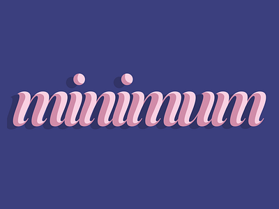 Minimum Lettering