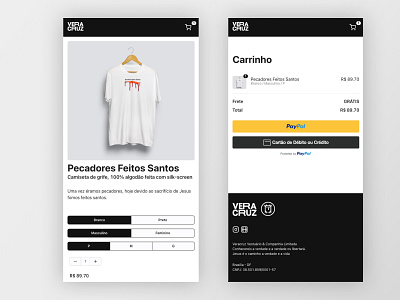 E-commerce checkout UI