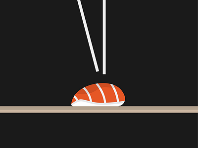 Sashimi | Japanese food chopsticks design food japan japanese restaurant sashimi sushi vector