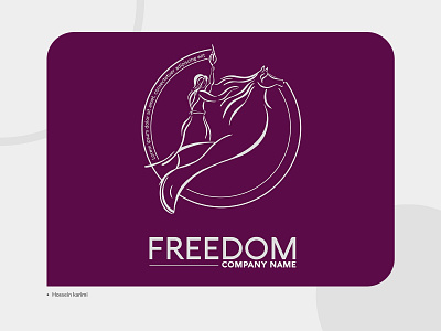 freedom logo anahita design flat freedom hoseinkm89 hossein karimi logo mobile persian design ui user experience user interface ux