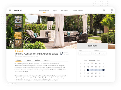 BOOKING blue booking design designer flat hoseinkm89 hossein karimi hotel iran persian design ui user experience user interface ux ux design ux ui design yellow