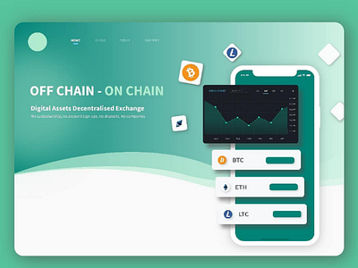 Crypto currency exchange platform design blockchain business crypto currency design interaction design landing page minimal design platform ui ux web design