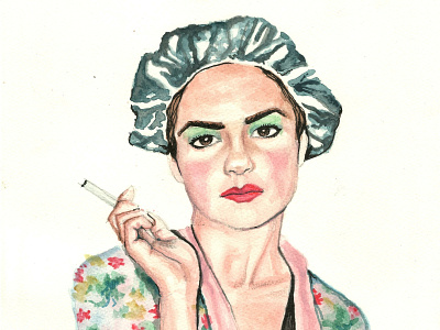 Cigarettes After Sex branding brush character art character design cigarette colors palette fashion fashion blogger fashion designer fashion illustration girl character graphic design graphicart graphics illustration illustrator water color watercolor painting watercolour woman