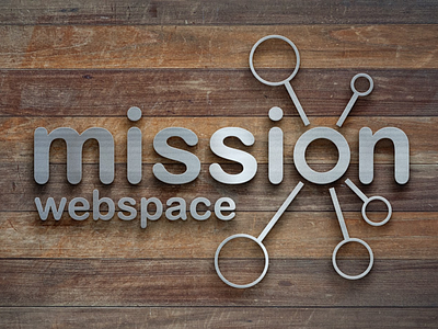 Mission Webspace Signage branding logo signage