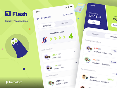 Flash (Simplify Transactions App)