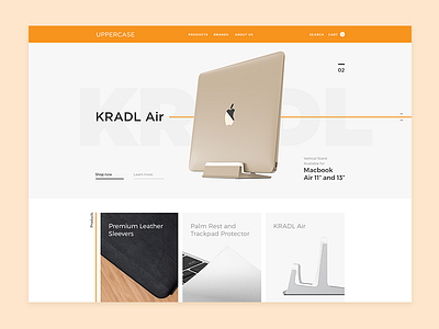 Uppercase redesign concept bootstrap grid layout clean simple ecommerce ecommerce product shop ipad macbook landing page design minimal web style product shop responsive web design shopify ecommerce design simple clean interface ui ux website interface