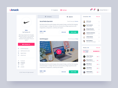 Uknack Jobs Platform Startup Page