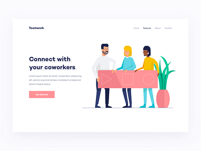 Teamwork & Startup Illustrations