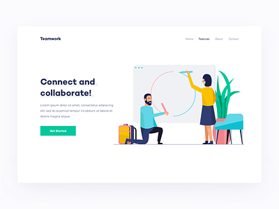 Teamwork & Startup Illustrations