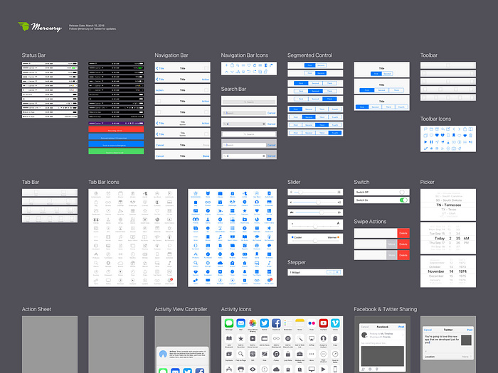 iphone ui elements illustrator download