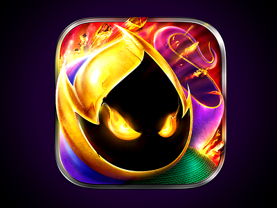 Mobile Game Icon Design By Fracturize by custom customicondesign design fracturize game icon