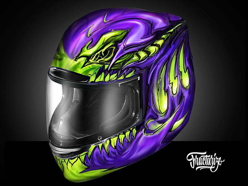 custom design motorcycle helmets