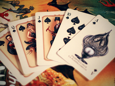 released! Playing cards deck! ace custom deck fully illustration magic packaging playing cards playingcards spade