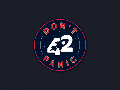 Don't Panic Badge