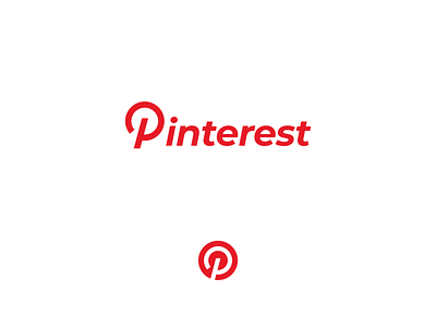 Pinterest logo concept brand identity branding design graphic design identity logo logo design pinterset