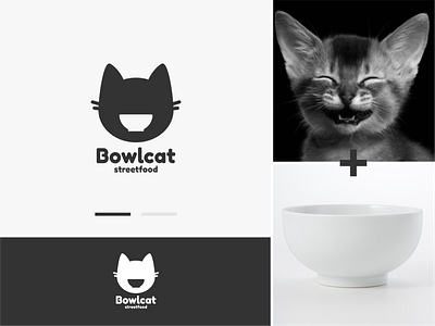 BowlCat animal bowl brand identity branding cat design food graphic design identity logo logo design restaurant simple