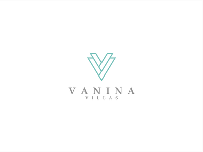 Vanina Villas branding design identity logo design logotype luxurious simple simple logo sophisticated villa