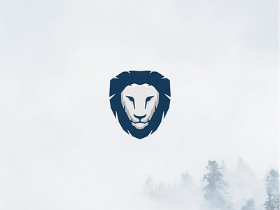 Lion's Head animal animal logo bold branding identity illustration logo logo design strong