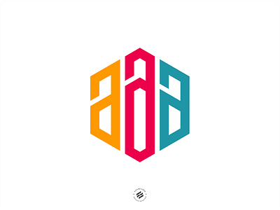 aaa bold brand identity branding design identity intial logo logo logo design