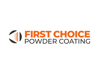 First Choice Powder Coating Branding branding logo vector