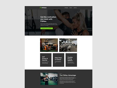 FitMax Gym Website