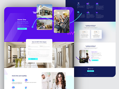 Landing Page design