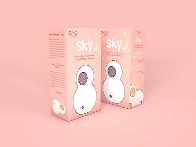 Packaging design for Zaq diffuser