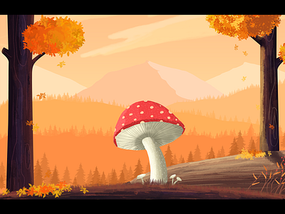 Mushroom illustration