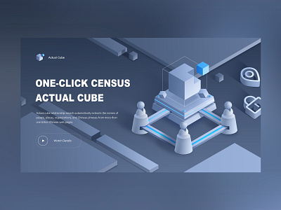 actual cube web design