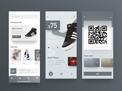 Adidas icon ui ux