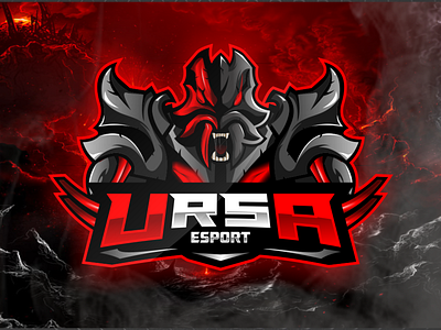 URSA Esports esports gaming gaminglogo icon illustration initials logo vector