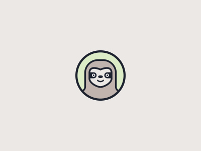 GitSum Sloth Logo animal character git gitsum logo sloth