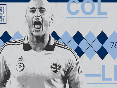 Sporting KC. Aurelien Collin. #78 (V2 - Close)