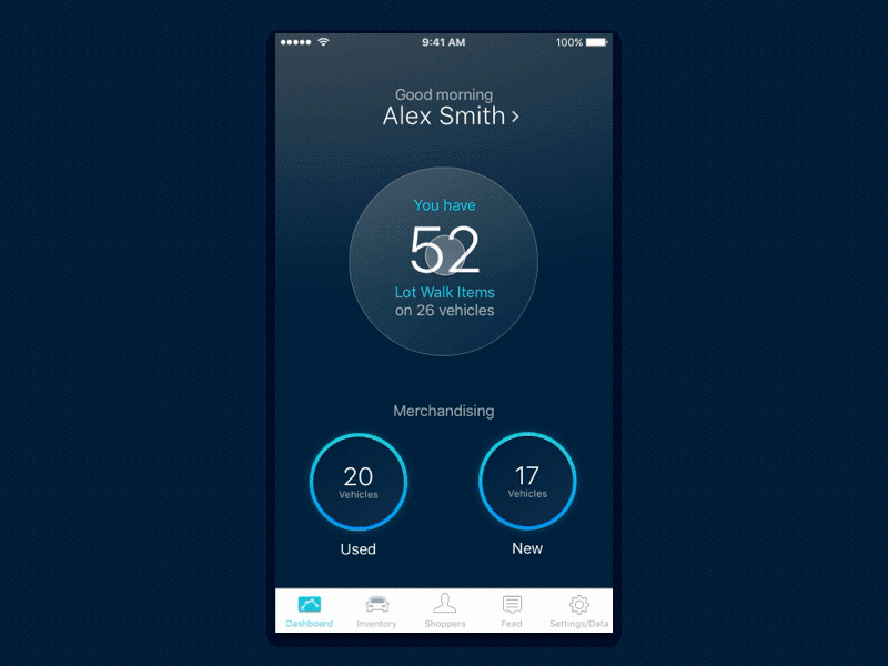 Dashboard to VLW Transition