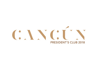 Cancun 2018 Logo V1a branding identity logo