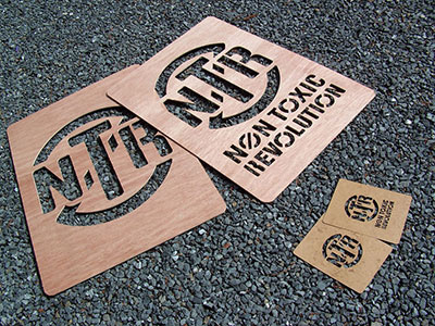 Non Toxic Revolution Stencils