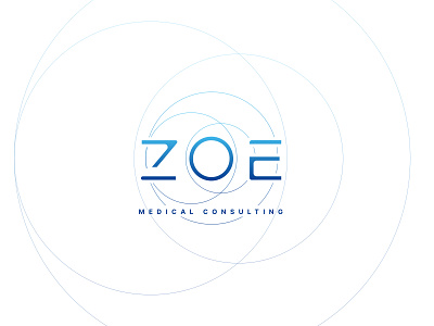 ZOE - Medical Consulting brand branding clean design digital logo typography