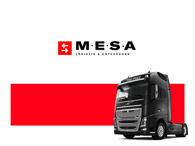 M.E.S.A black brand branding clean design digital icon logo