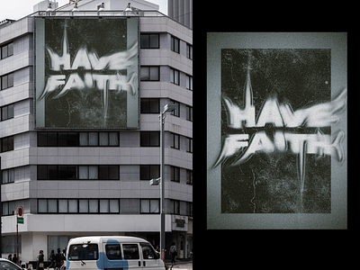 HAVE FAITH branding design illustration logo typography