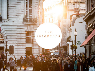 the sojourner acoustic brand branding logo london music nice people photo sunset yeah