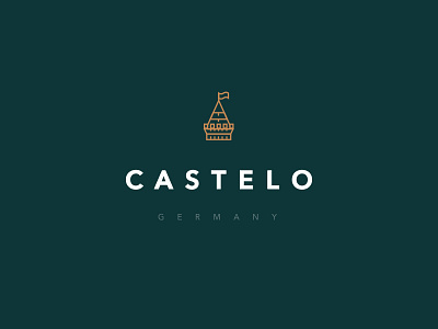 castelo avenir brand branding castle clean corporate design germany logo simple