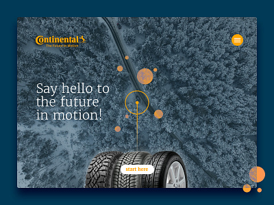 Continental - Landing Page branding concept desktop landingpage typography ui ux webdesign website