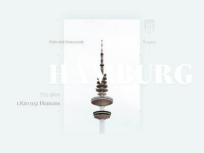 Freie & Hansestadt Hamburg city editorial hamburg hh layout light mood photo typography