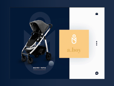 a.boy animation brand branding clean design gif icon interface logo typography ui ux website