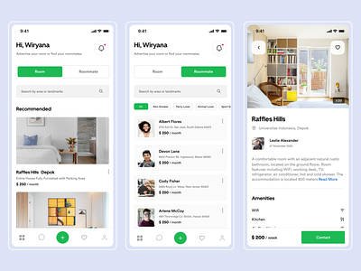 #Exploration - Roommate Mobile App