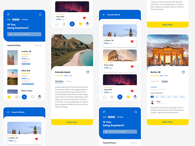 Travel App - Exploration